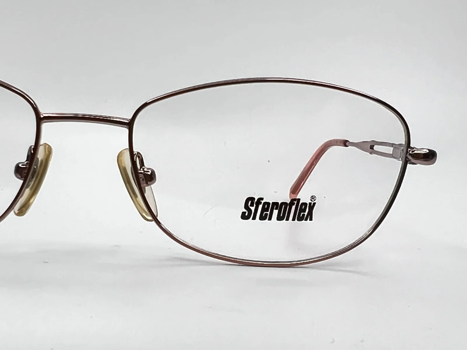 Sferoflex Eyeglasses 2515 299 Rose Gold Rectangle Womens Frames 53[]16 135 mm A1 3