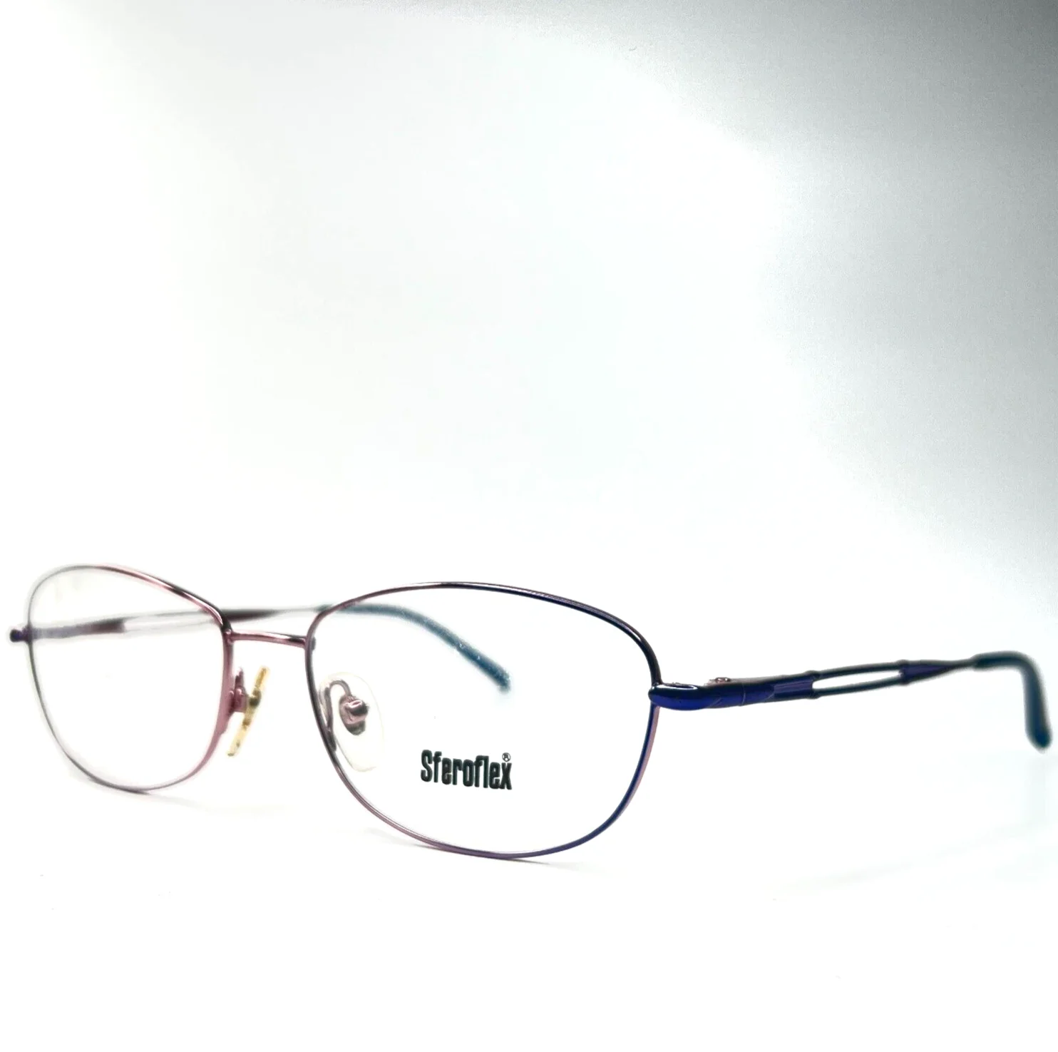 Sferoflex Eyeglasses Titanium 2515 409 Rose Gold Oval Womens Frame 53[]16 135 mm
