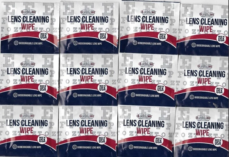 ShieldMe Lens Wipes Eyeglasses, Phones, Camera Lens, MADE IN USA, Biodegradable 1