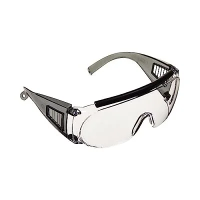 Shooting & Safety Fit-Over Glasses for Use Prescription Eyeglasses, Clear Lenses