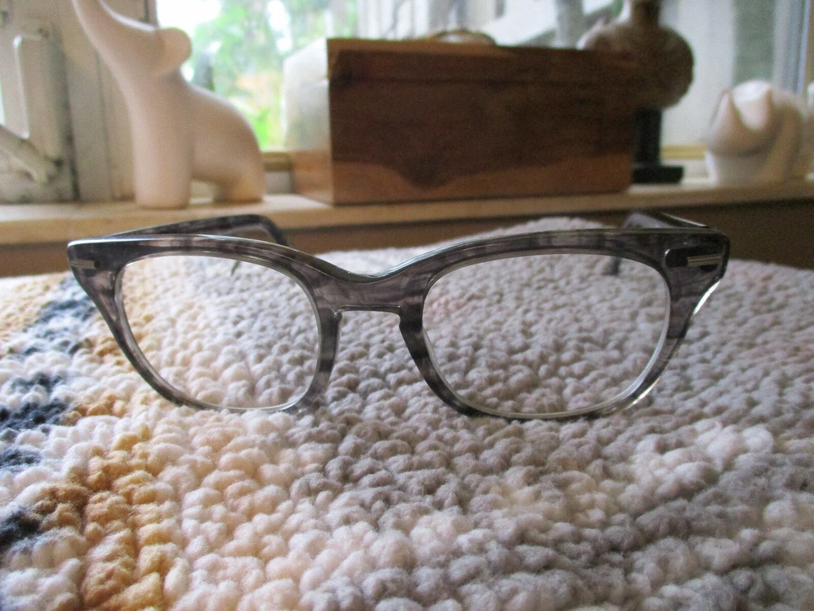 Shuron Freeway 6 ¼ vintage gray sunglasses eyeglasses frames 48 19 160