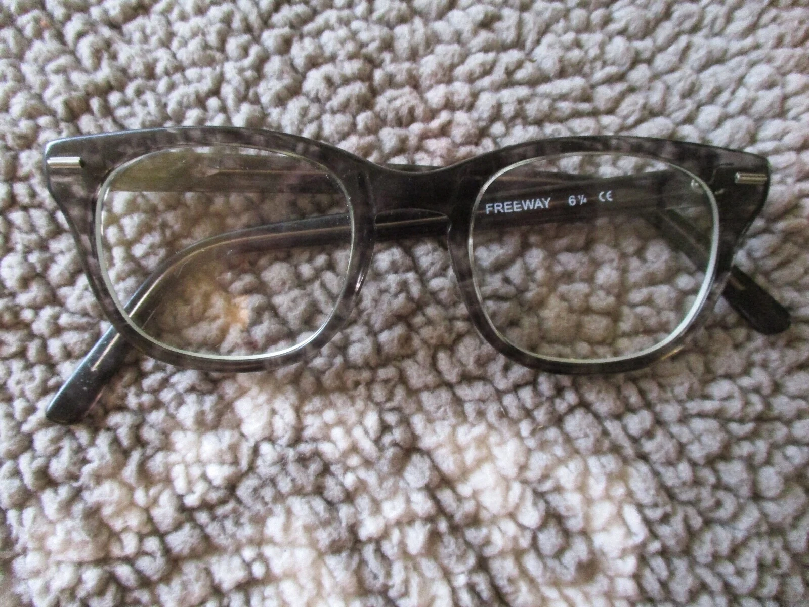 Shuron Freeway 6 ¼ vintage gray sunglasses eyeglasses frames 48 19 160 2