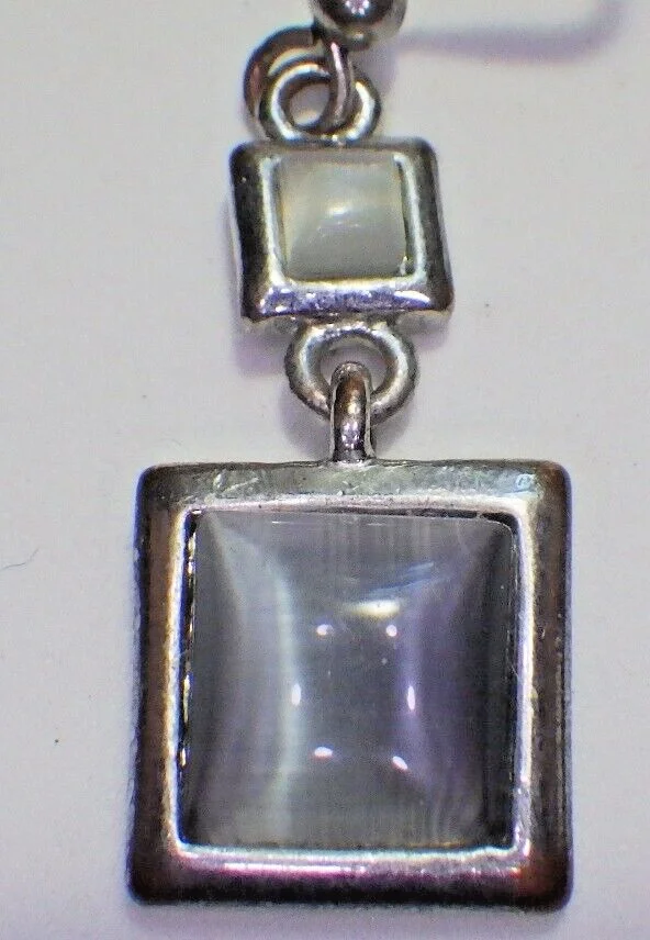 Signed LIA SOPHIA Square Gray Cat 2
