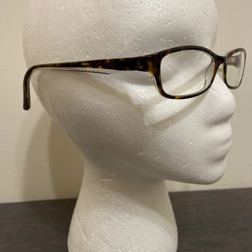 SIGRID OLSEN SO123 Eyeglasses Frame 135mm Petite Tortoise Crystal *EUC*