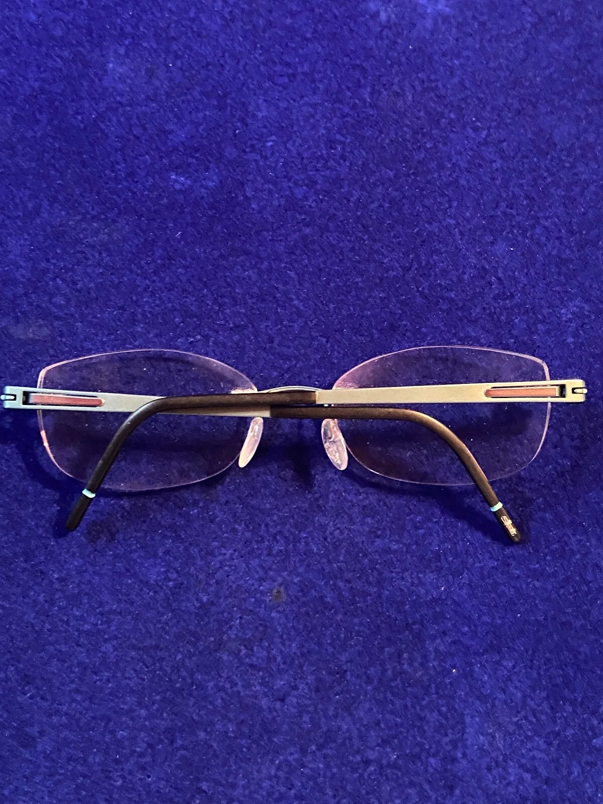 Silhouette 5369 40 6065 Titanium Womens Rimless Eyeglasses 17 135 3