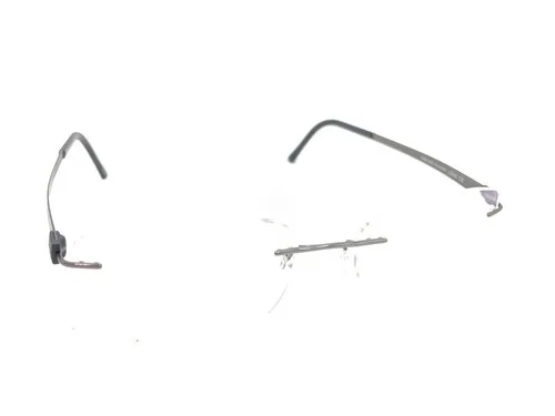 Silhouette 5452 Eyeglasses FRAMES 6061 Gray ..[]19-145 Black Rimless I629 1