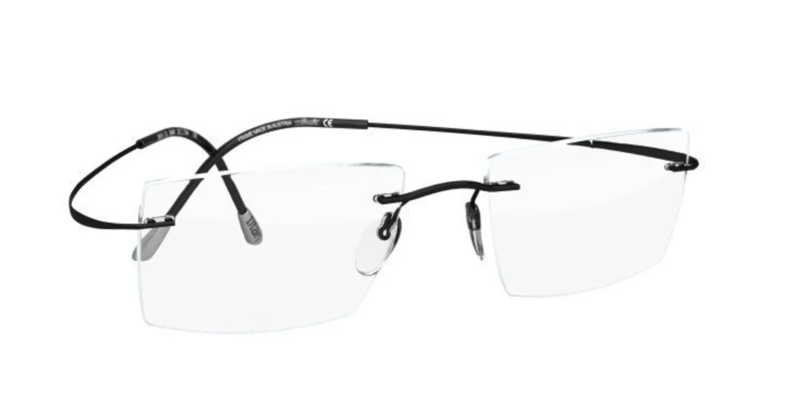 Silhouette 5515 Rimless Eyeglasses Titan Minimal Art The Must Collection Frames