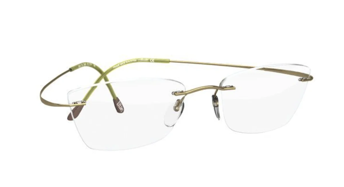 Silhouette 5515 Rimless Eyeglasses Titan Minimal Art The Must Collection Frames 4