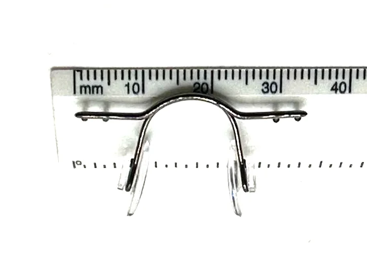 Silhouette Eyeglasses Bridge for Parts Only w/ Button Pads Rare Style 2
