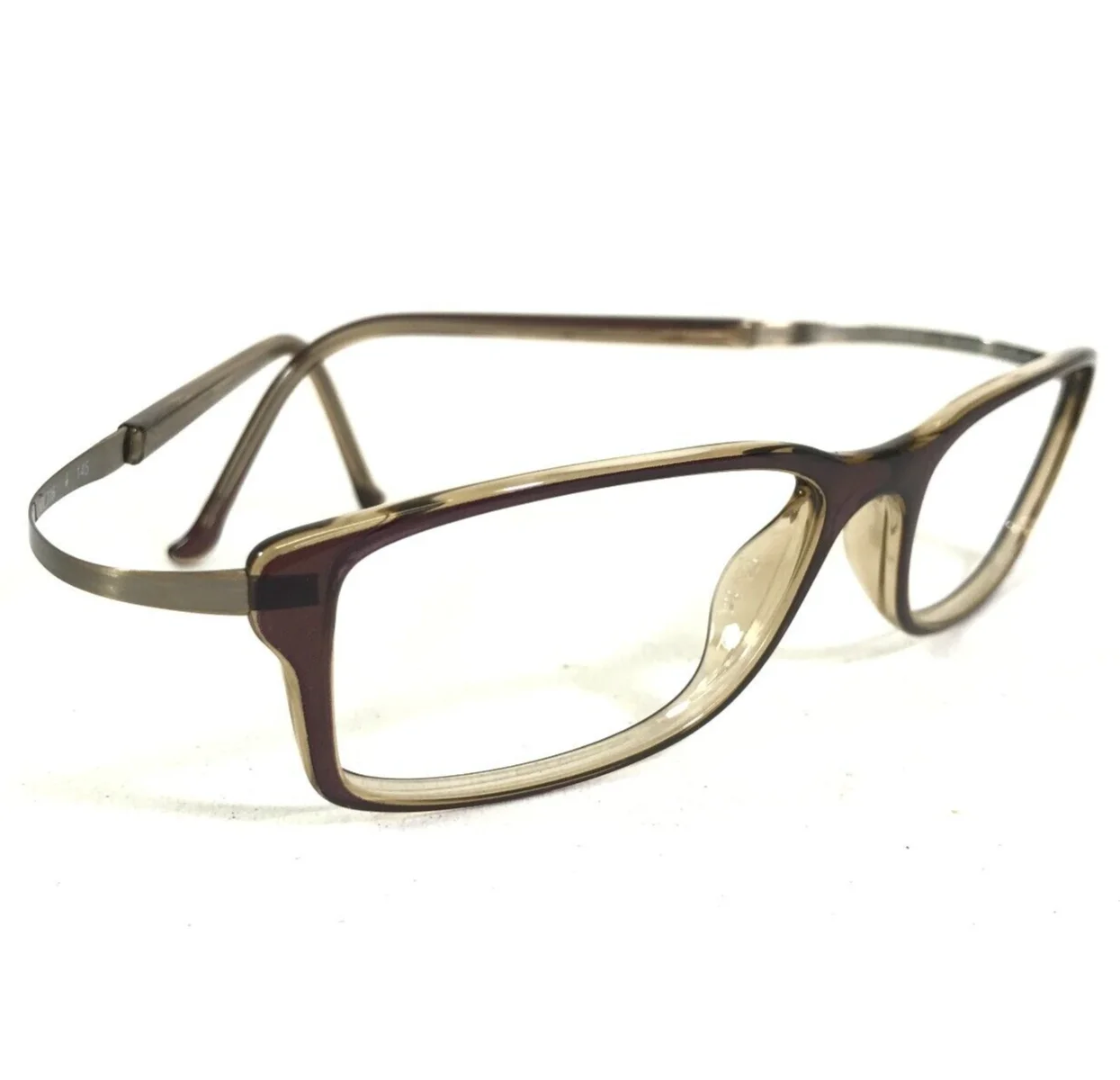 Silhouette Eyeglasses Frames SPX M 2822 /30 6053 Brown Grey Hingeless 50-16-145 3