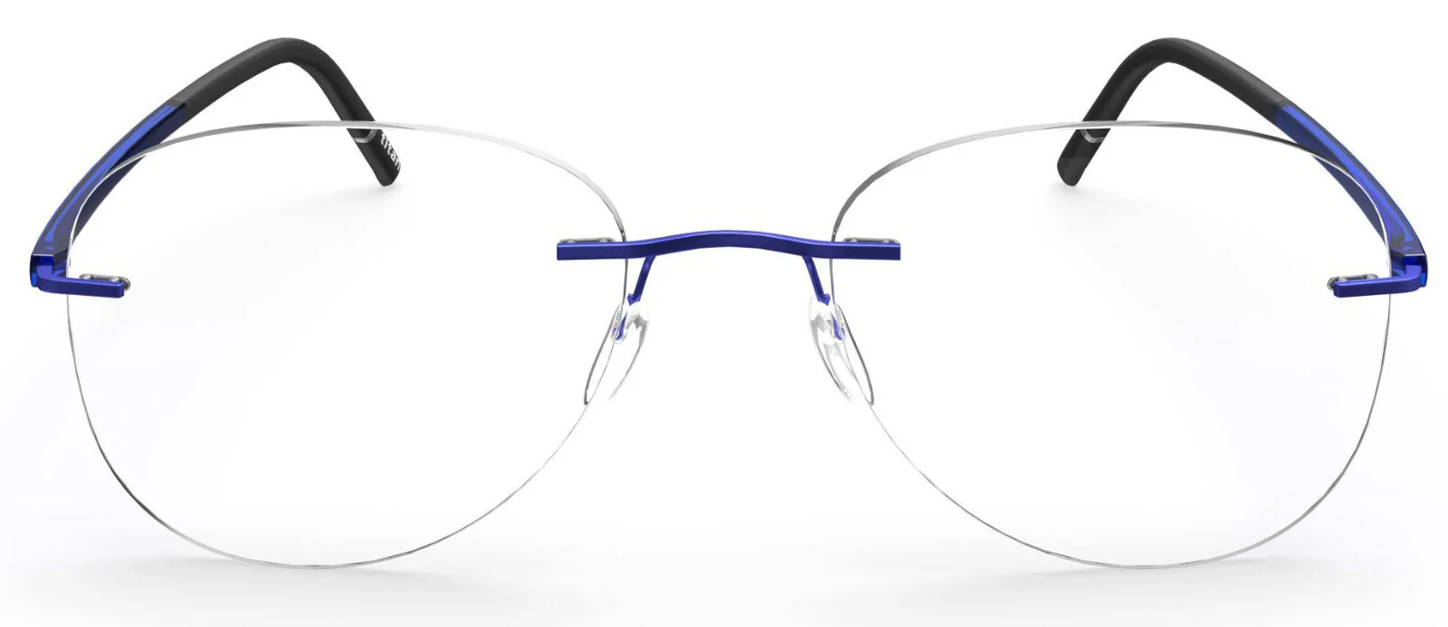 Silhouette eyeglasses THE WAVE Royal Blue 57MM-19MM-145MM 5567-LW-4540* 2