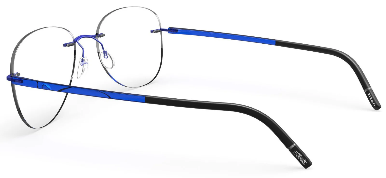 Silhouette eyeglasses THE WAVE Royal Blue 57MM-19MM-145MM 5567-LW-4540* 3