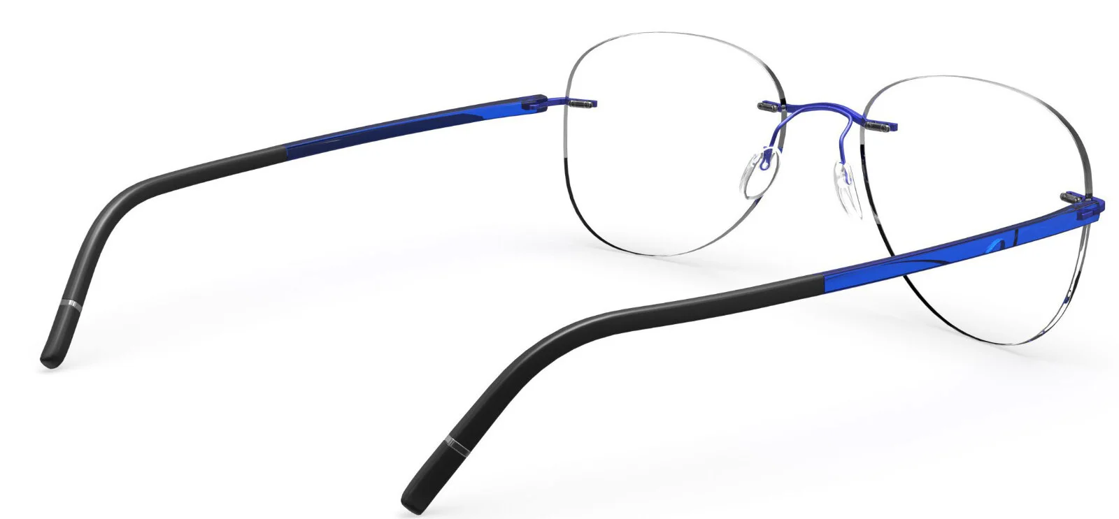 Silhouette eyeglasses THE WAVE Royal Blue 57MM-19MM-145MM 5567-LW-4540* 4