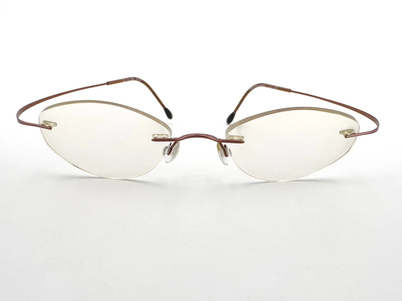 Silhouette M 7395 Eyeglasses FRAMES 6069 Brown ..[]19-140 Titanium I624 2
