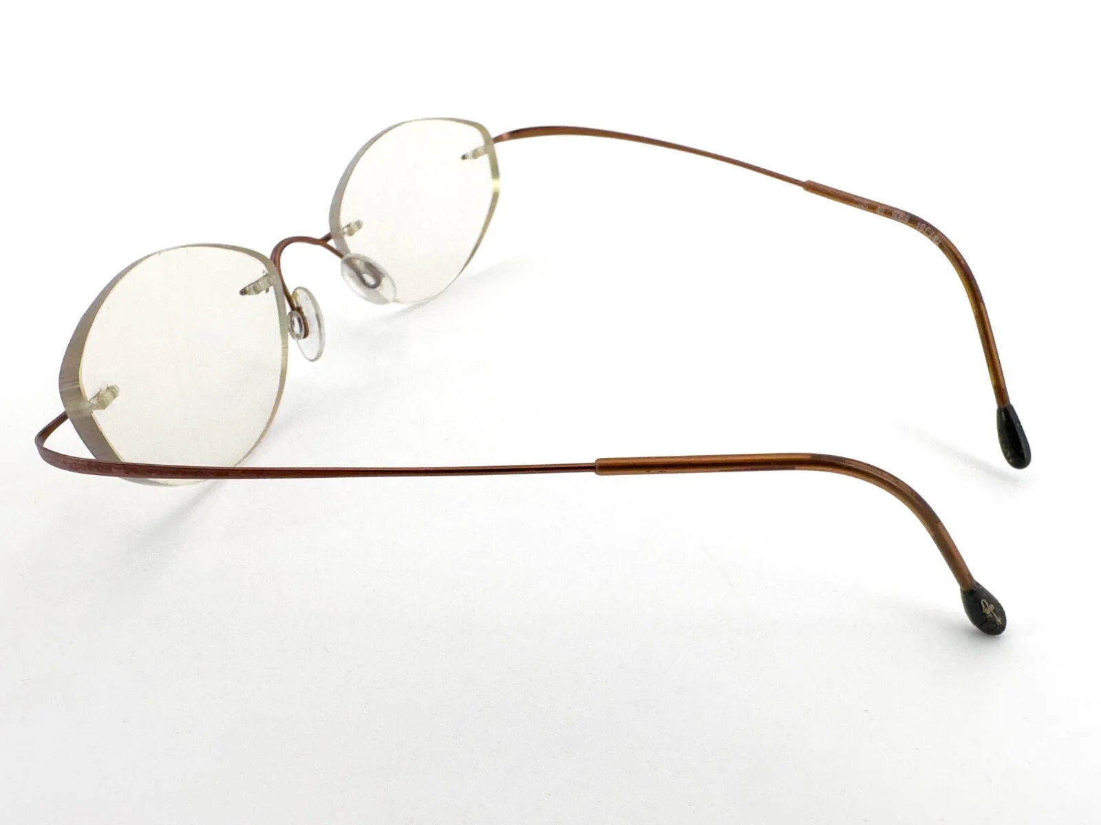 Silhouette M 7395 Eyeglasses FRAMES 6069 Brown ..[]19-140 Titanium I624 3