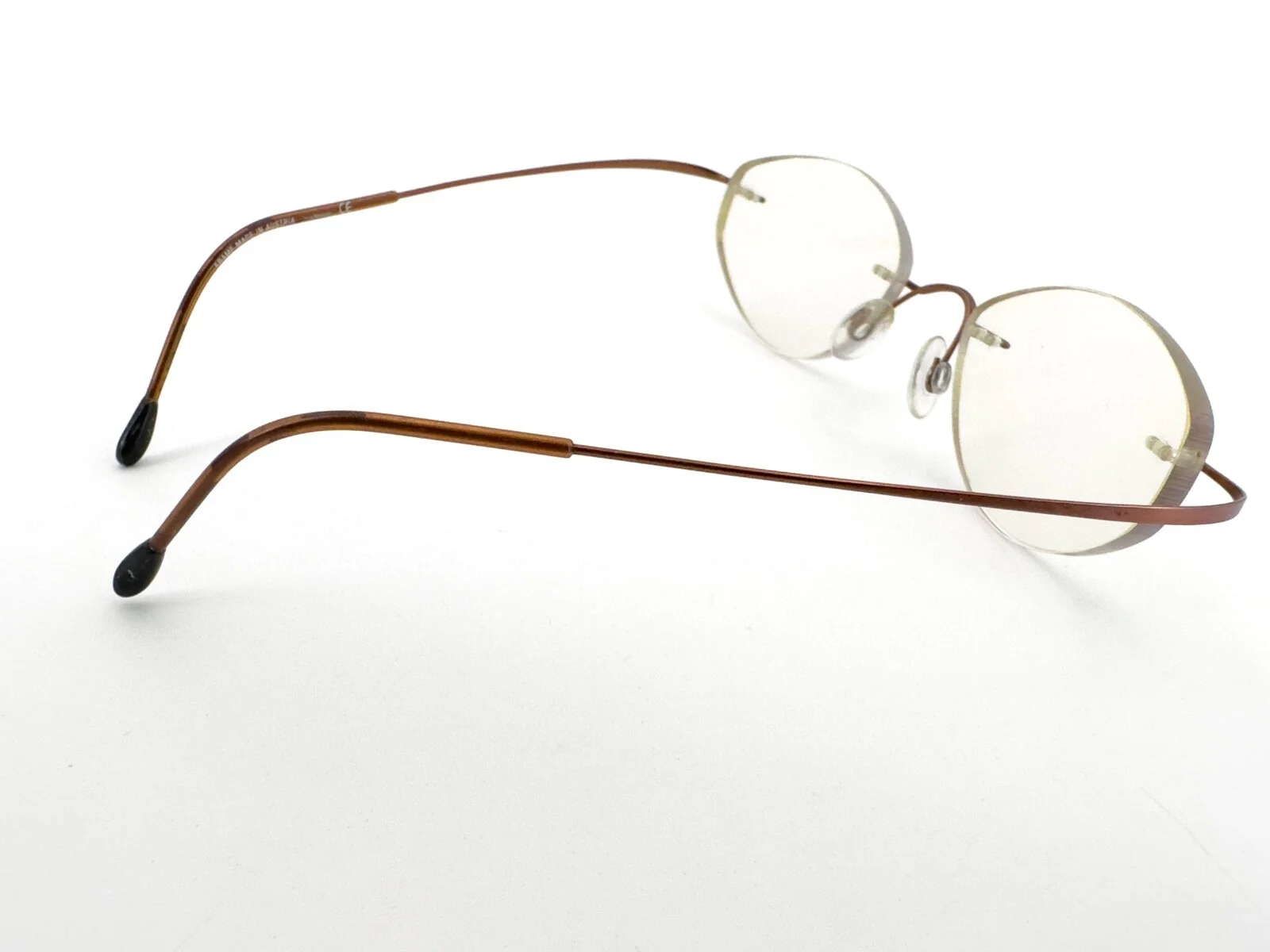 Silhouette M 7395 Eyeglasses FRAMES 6069 Brown ..[]19-140 Titanium I624 4