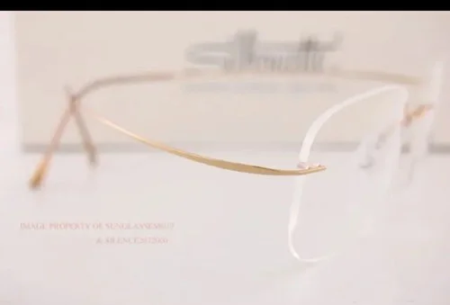 SILHOUETTE Rimless Titanium Frame, #5515 TMA Must, Matte Silver, 19-150 4