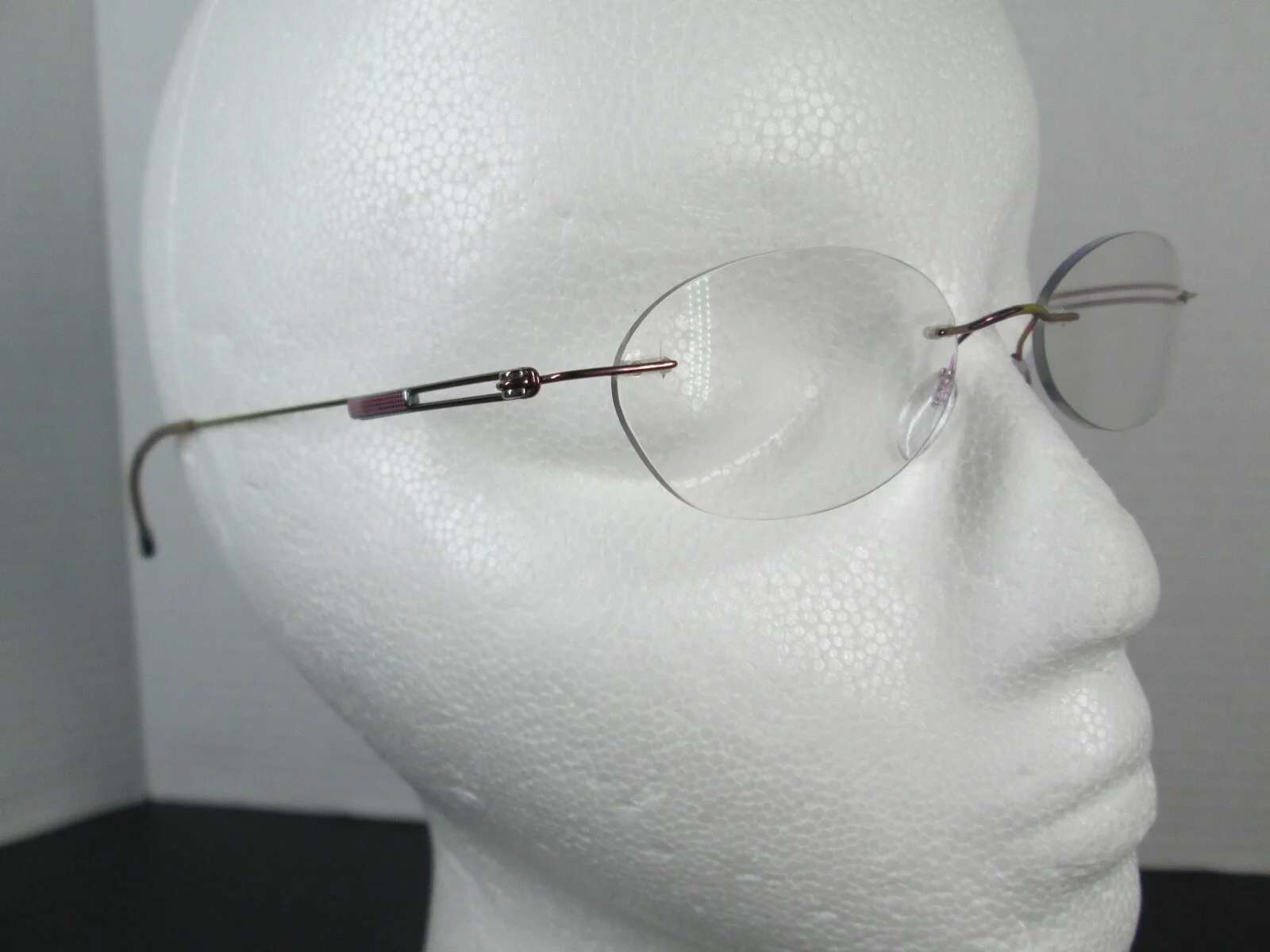 Silhouette Titan 7534 40 6077 - Rimless Eyeglasses - Pink 2