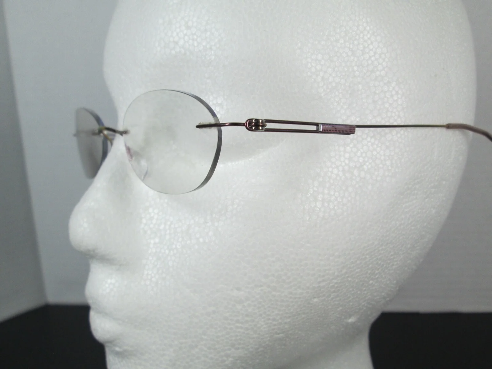 Silhouette Titan 7534 40 6077 - Rimless Eyeglasses - Pink 4