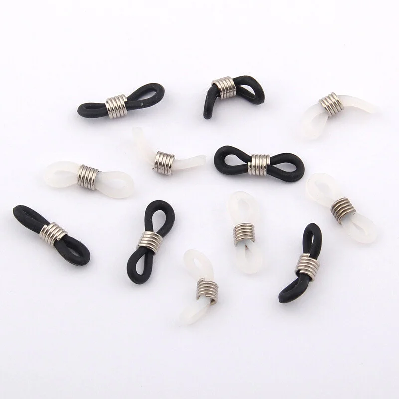 Silicone Skid Ring Spring DIY Glasses Strap Chain Holder Eyeglass Lanyard Making