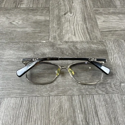 Silver And Black Cole Haan Eyeglasses Cole Haan CH5009 4