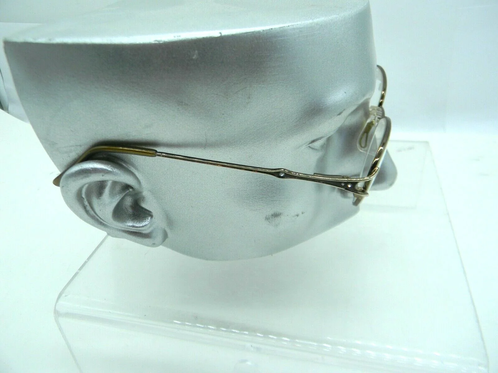 Silver Dollar Eyeglass Frames Dottie Copper Flex hinge 50-17-130 Rhinestone 2