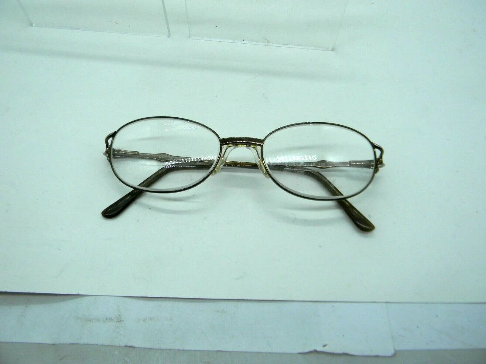 Silver Dollar Eyeglass Frames Dottie Copper Flex hinge 50-17-130 Rhinestone 4