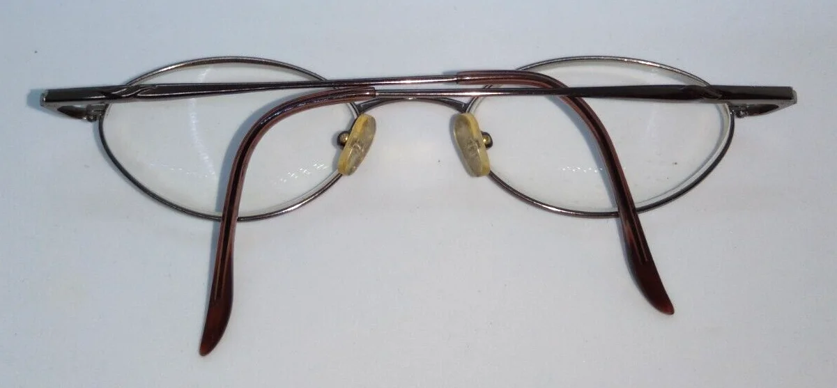 Silver Dollar Eyeglass Frames TAMERA Copper Brown 49-20-135 Flex Hinge 3