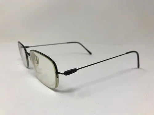 Silver Dollar Halfrim Eyeglasses ST5001 51-20-140 Matte Black DN25