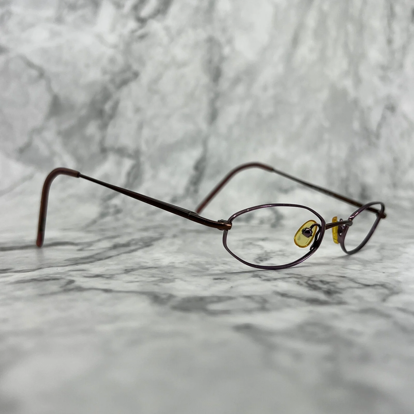 Silver Dollar KC1401 Color #2 Eyeglasses Brown Full Rim Oval Frames 45-18-130 2