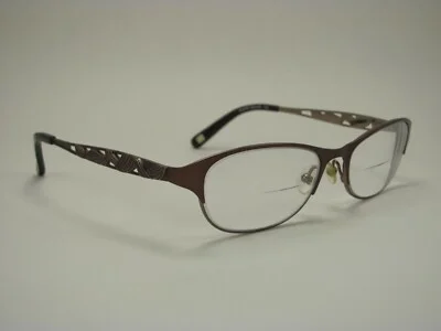 Silver Dollar Optical 3155 Metallic Copper Full-Rim RX Eyeglass Frames 51-16-130