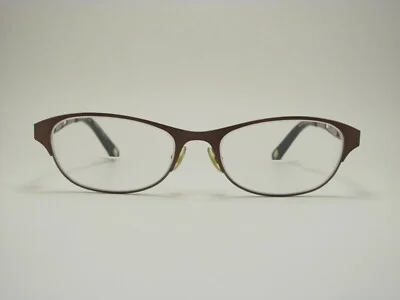 Silver Dollar Optical 3155 Metallic Copper Full-Rim RX Eyeglass Frames 51-16-130 2