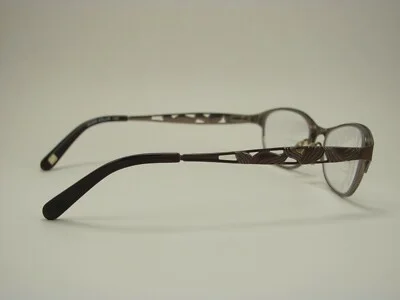 Silver Dollar Optical 3155 Metallic Copper Full-Rim RX Eyeglass Frames 51-16-130 3
