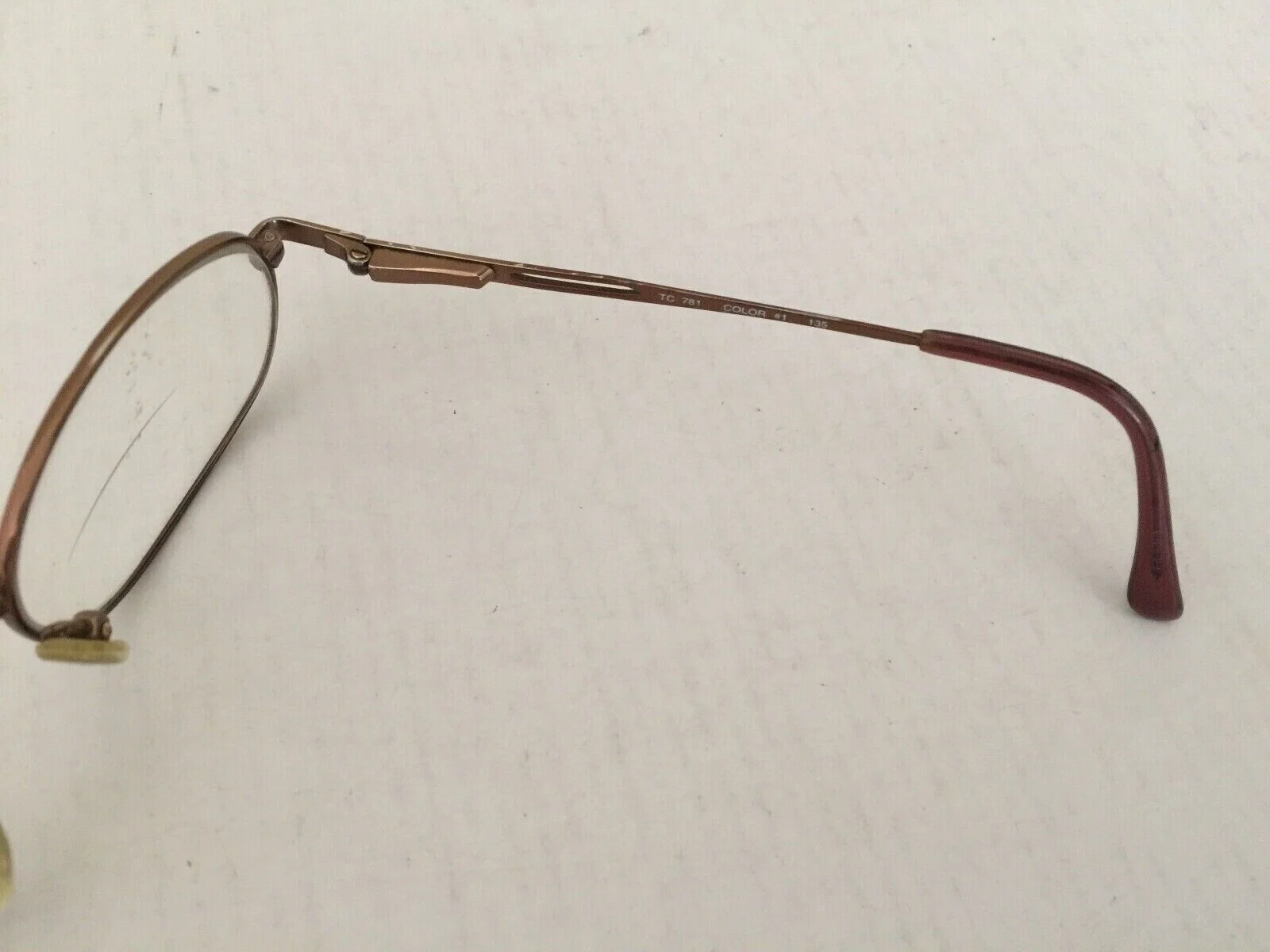 Silver Dollar TC781 Eyeglasses Pure Titanium brown Frames brown Size 52[]18 135 3
