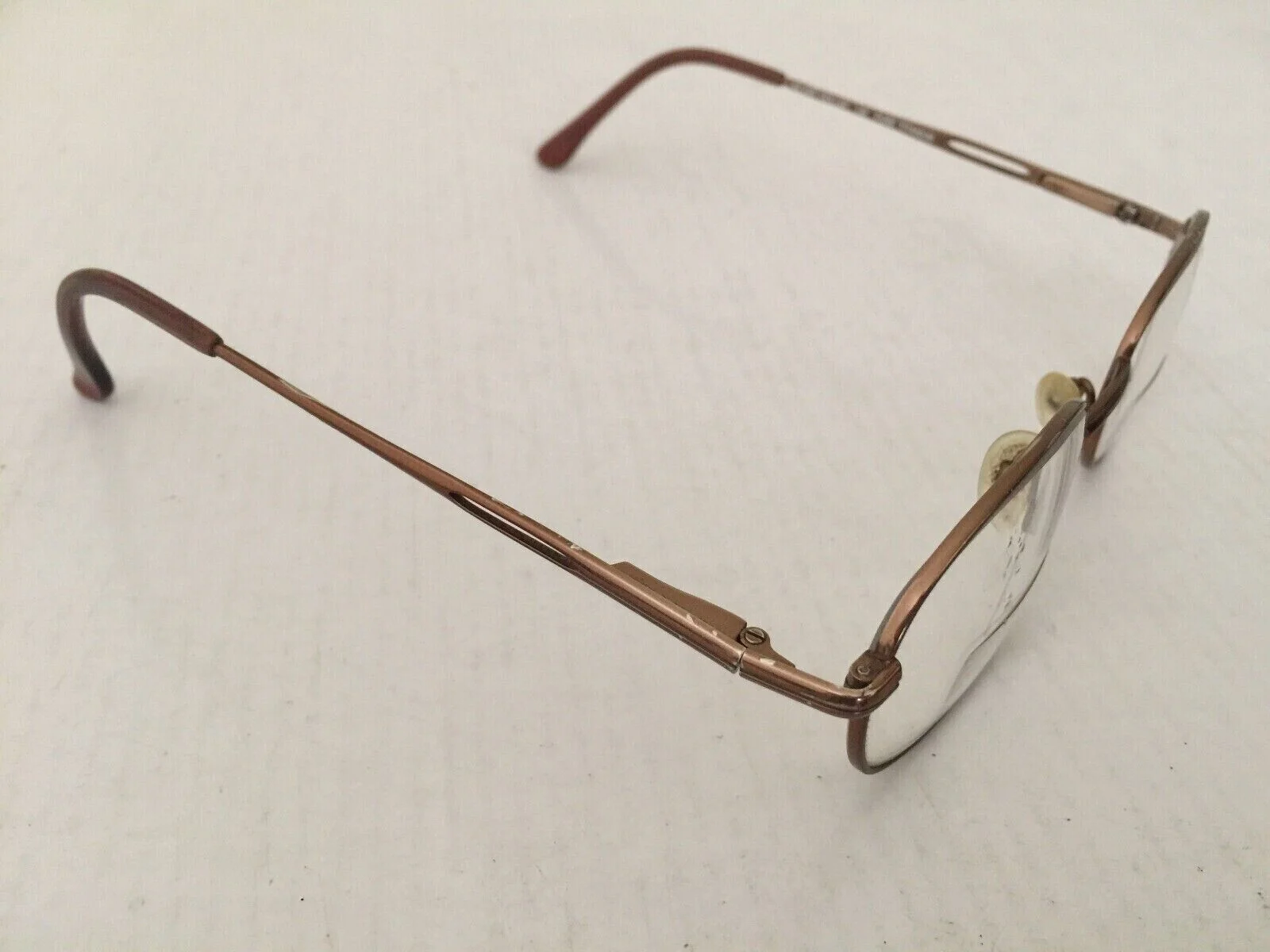 Silver Dollar TC781 Eyeglasses Pure Titanium brown Frames brown Size 52[]18 135 4
