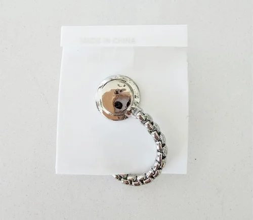 Silver Giraffe Magnetic Eyeglass Holder Brooch Pin Large 2