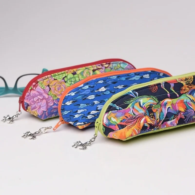 Simply Sunny Eyeglass Case - Pattern by Brianna Roberts - Fun and Easy to Make 3