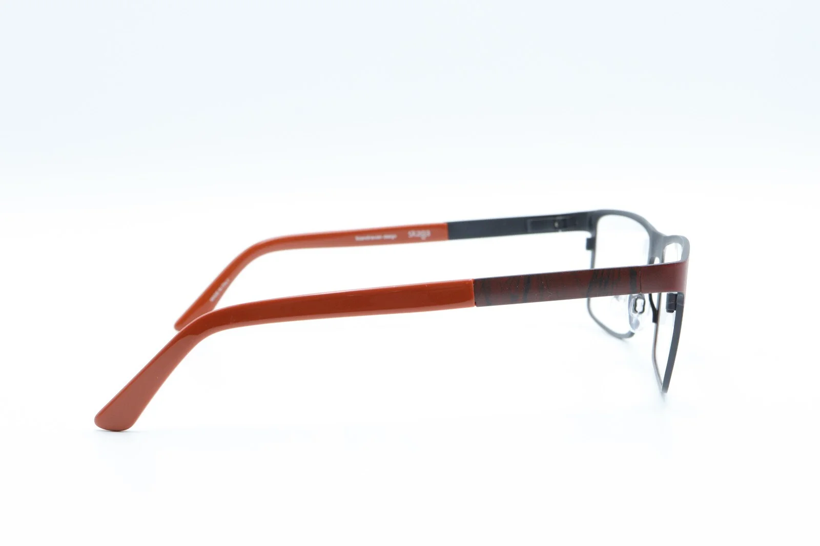 SKAGA 2512 RIKKU 214 Rust Brown 56-19-145 Frames TITANIUM Flex Hinges S598 3