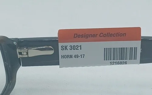 Sketchers VIVA OPTIC SK 3021 BRN Eyeglasses Sunglasses Frames Horn Rectangular 3