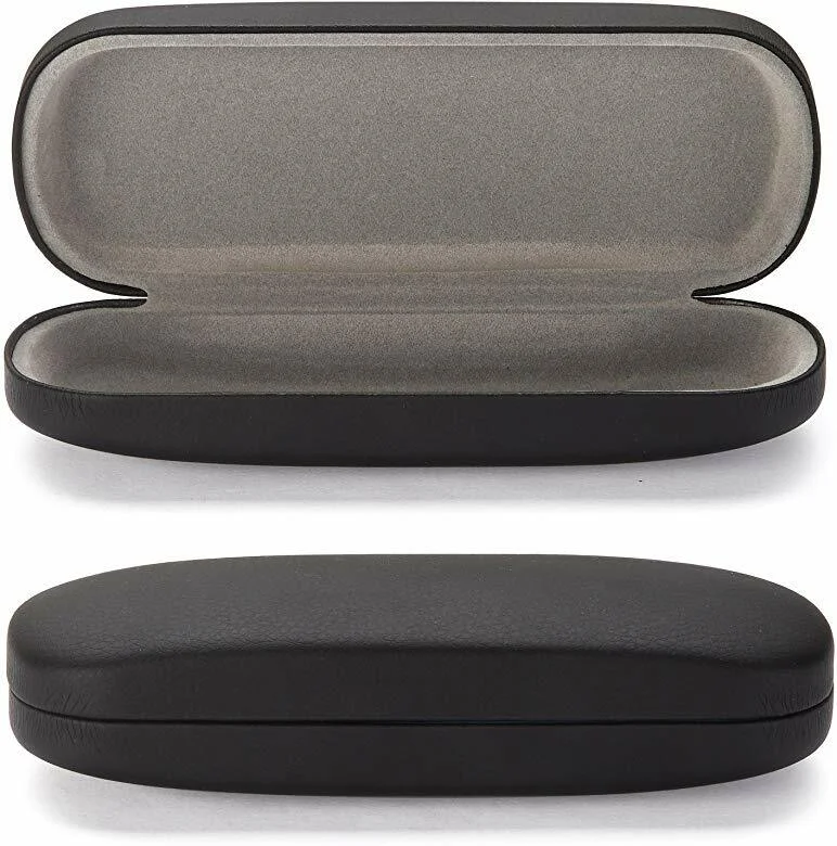 Slim Hard Eyeglasses Sunglasses Case Clam Shell Fits For Oakley Ray Ban Glasses