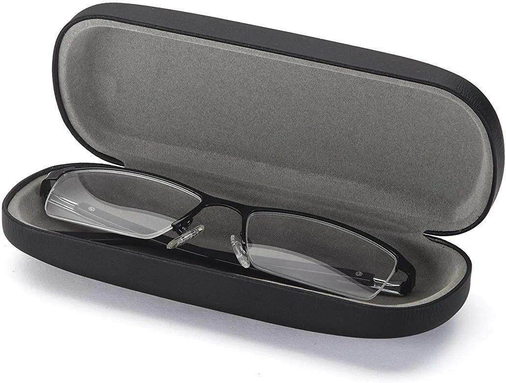 Slim Hard Eyeglasses Sunglasses Case Clam Shell Fits For Oakley Ray Ban Glasses 2