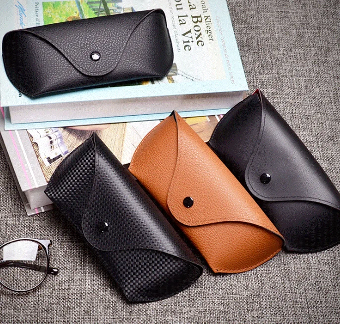 Slim Leather Eyeglass Glasses Soft case Pouch Fit for Ray Ban Oakley Sunglasses