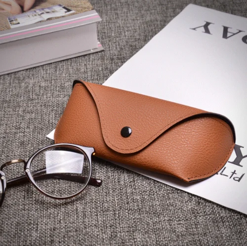Slim Leather Eyeglass Glasses Soft case Pouch Fit for Ray Ban Oakley Sunglasses 2
