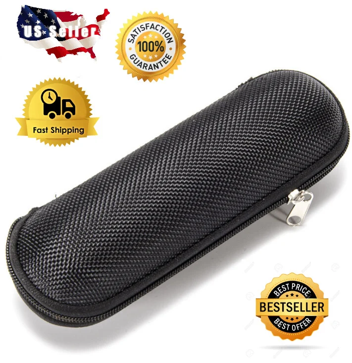 Slim Zipper glasses Eyeglasses Case Fits for Ray Ban Oakley Sunglasses - Small