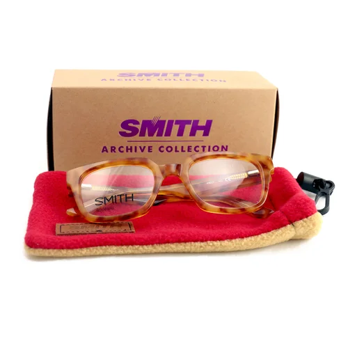Smith Optics Men-Womens Eyeglasses Orange Havana Square Cashout 2J3 49 21 140 2