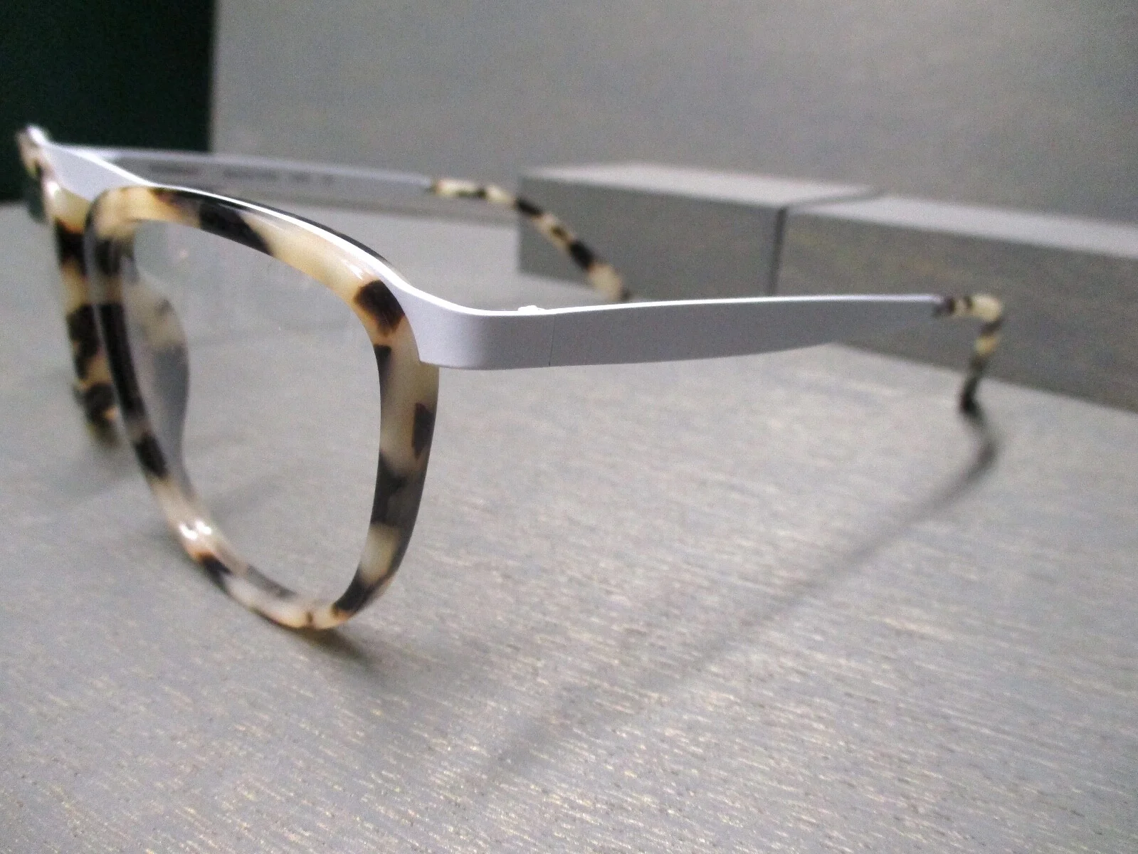 Smoke Mirrors Pusherman white tortoise eyeglasses frames 52 20 140 new 2