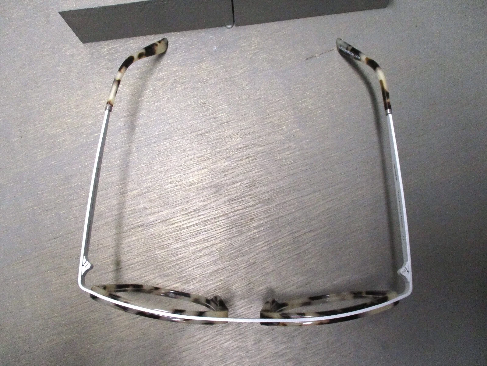 Smoke Mirrors Pusherman white tortoise eyeglasses frames 52 20 140 new 3