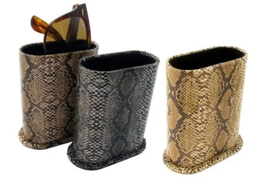 Snakeskin Design Desktop Eyeglass Holder