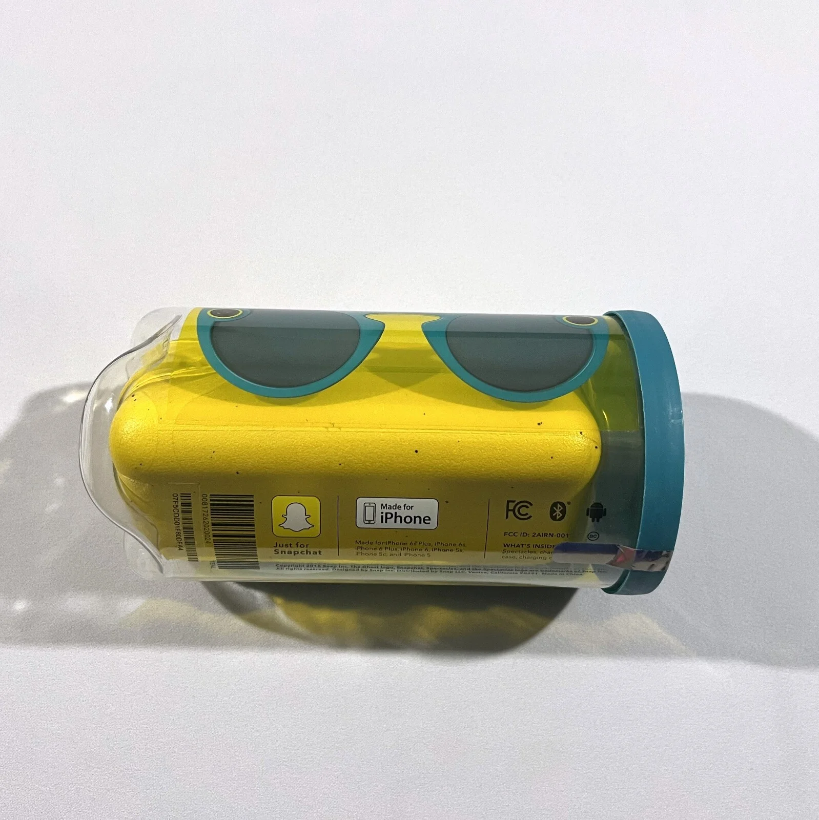 Snap Inc. Snapchat Spectacles Glasses - Onyx Eclipse with Charging Cord, Case +