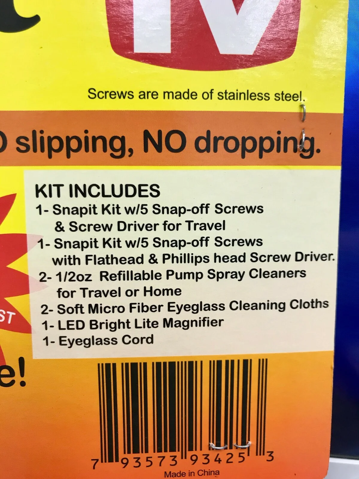 Snap It Deluxe Eyeglass Repair Kit: Do it Yourself - As Seen on TV~FREE SHIPPING 3